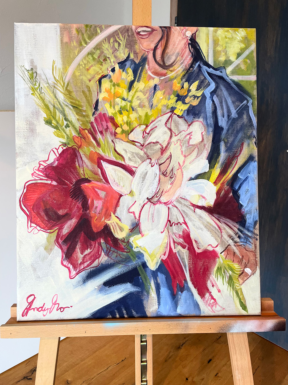 Brautstrauss 50 x 60 cm